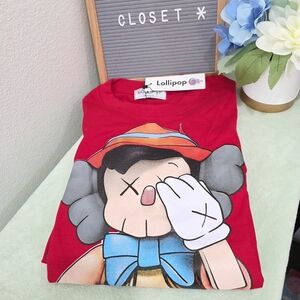 Lollipop Brand Oversized Shirt